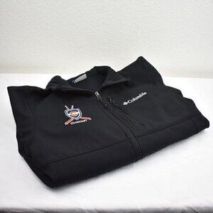 Columbia‎ Sportswear Jacket CO. Hockey Embroidered Size Small Gently Used